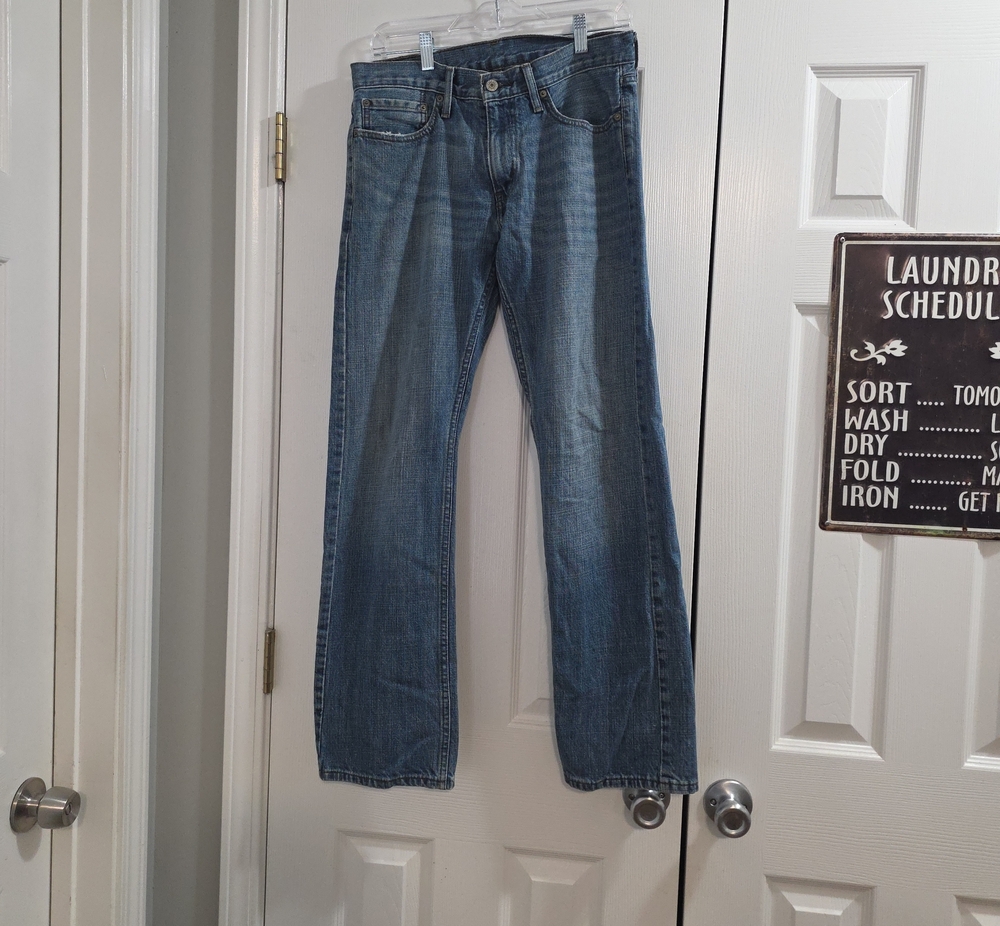 Levis Classic Men's Blue Jeans - Straight Fit